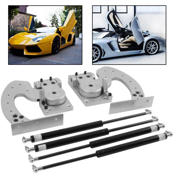 Universal Vertical Lambo Door Conversion Kit Bolt-On Hinges for Vertical Door Setup Compatible with Multiple Vehicle Models 90 Degree Door Swing - Image 4